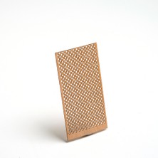 Rufus Concept Delikli Model ( Baklava ) Ahşap Mum Fitili ve Yapışkanlı Fitil Sehpası 40 Adet ( 50mm x 100mm x 0,5mm )
