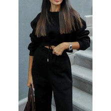 Neşeli Butik Dipmoda kadın likralı taş detaylı tesettür elbise DPMS011