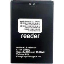 Reeder P13 Blue Max Pro Lite Batarya Pil Sıfır Orijinal