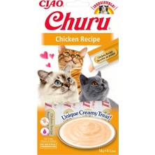 Ciao Churu Cream Tavuklu Sıvı Kedi Ödül Maması 4X14gr