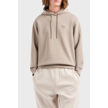 Emporio Armani Pamuklu Logolu Regular Fit Kapüşonlu Sweat Erkek Sweat 6D1M94 1jhsz 0195