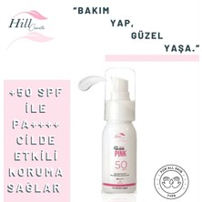 Hill Cosmetic Ton Eşitleyici Pink Pembe Güneş Koruyucu +50 Spf Glow