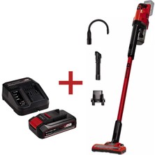 Einhell Te-Sv 18 Li Solo Akülü Dikey Süpürge + Pxc Starter Kit Akü 18V 2.5AH + Şarj Cihazı 900W