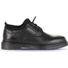 Bueno Shoes Siyah Atlas Deri Erkek Klasik Ayakkabı 07MA2351SL270 07MA2351SL270