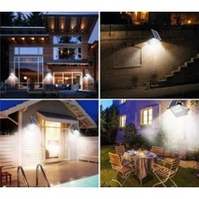 Noas 300W Beyaz Işık 6500K Kumandalı Solar LED Projektör YL71-0301-S