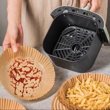 Silpat Airfryer Kağıdı 50 Adet 20 cm Pişirme Kağıdı Tüm Modellere Uygun