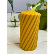 Mum Doğal Balmumu Kalın Burgu MODEL10X5.5CM