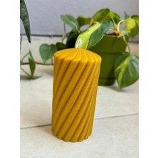 Mum Doğal Balmumu Kalın Burgu MODEL10X5.5CM