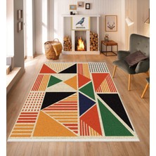 Crowban Home Kaymaz Taban Makinada Yıkanabilir Salon Halısı Mutfak Yeni Model Halı Cool Halı Yolluk