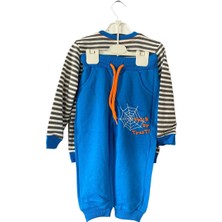 Örümcekli Canavar Nakışlı Pijama Takımı