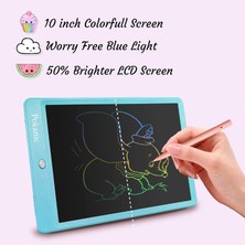 Xinrong LCD Pad Çizim Tableti Öğrenme ve Eğitim Yazı Tahtası Silinebilir Yeniden Kullanılabilir Oyuncak Sihirli Doodle Çocuklar Çocuklar Için Öğrenci Öğretmen Okul Ev Ofis (Mavi, 10 (Yurt Dışından)