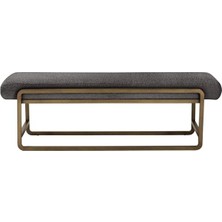 Edora Havuz Antrasit Bench Puf