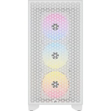 Corsaır CC-9011256-WW 3000D Rgb Aırflow Mıd-Tower Pc Case Beyaz