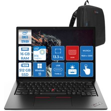 Lenovo Thinkpad L13 Yoga Intel Core Vpro I5-1345U 16GB 512GB 13.3" Wuxga Windows 11 Pro Dokunmatik Bilgisayar L21FKS0CX0P1 + Zettaçanta