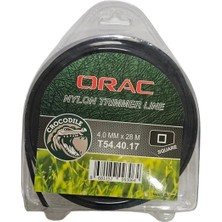 Orac Misina Orac 4.00 mm 28 mt Siyah Yuvarlak