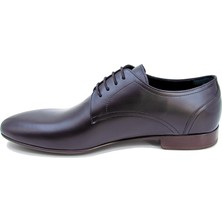 Trust Shoes Siyah Spazulato Deri Klasik Ayakkabı