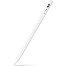 Techmaster iPad Uyumlu Avuç Içi Reddi Özellikli Tablet Kalemi Stylus Yazı Çizim