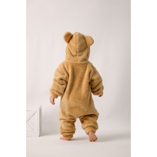 Coolminies Welsoft Unisex Bebek Çocuk Kışlık Fermuarlı Peluş Uyku Tulumu, Bebek ve Çocuk Tulum