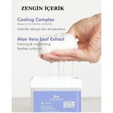 Dermal Ice Cooling Tüm Cilt Tipleri için Nemledirici Toner Pad 120 adet