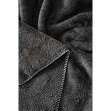 Sherpa Battaniye Çift Kişilik Antrasit