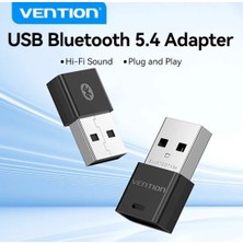 Vention Bluetooth Adaptör 5.4 Süper Hızlı CE/FC/ROHS Lisanslı Yüksek Performans Düşük Gecikme Son Nesil Teknoloji 5.4 Ultra Hızlı Orginal