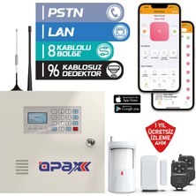 OPAX OPAX-2545LAN Pstn & Lan Network Kablolu & Kablosuz Alarm