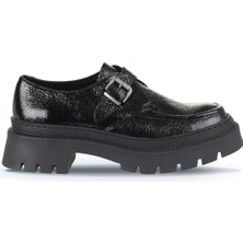 Bueno Shoes Siyah Deri Kadın Klasik Ayakkabı 01WD3301 01WD3301