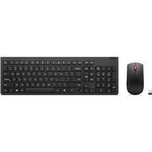 Lenovo Essential Wireless Klavye & Mouse Set Gen2 Siyah Türkçe F 440 4X31N50743