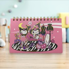 Tüftürük Kuromi Spiralli Planlayıcı Defter