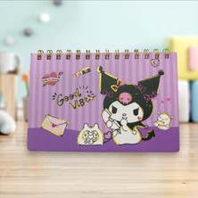 Tüftürük Kuromi Spiralli Planlayıcı Defter