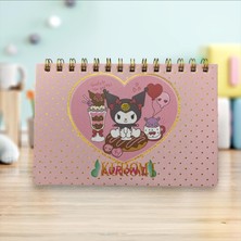 Tüftürük Kuromi Spiralli Planlayıcı Defter