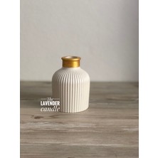 The Lavender Candle Gold Detaylı Set