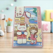 Tüftürük Sanrio Ayıcıklı Çizgili Defter