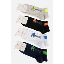 California Erkek Çocuk Patik Çorap Seti 4'lü