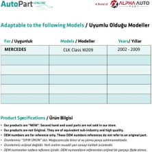 Alpha Auto Part Mercedes Clk Class W209,C Class W203 Için El Fren Mandalı