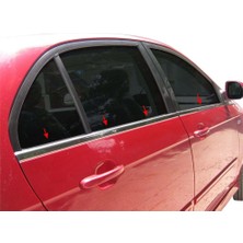 Tata Vista/ındica 2 Cam Çıtası 4 Prç Krom 2008 ve Sonrası
