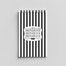 Nekobo Studio NKB-SPD025 Beetlejuice Spiralli Not Defteri