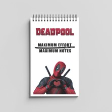 Nekobo Studio NKB-SPD021 Deadpool Spiralli Not Defteri