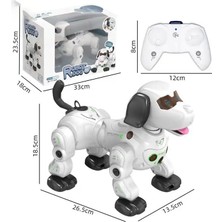 NillyToys Uzaktan Kumandalı Işıklı ve Sesli Akıllı Robot Köpek