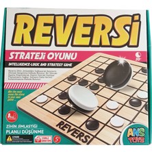 Ahşap Reversi Zeka Strateji Zihin Jimnastiği Oyunu