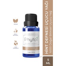 Phytoil Vetiver, Hint Defnesi Uçucu Yağı- Vetıver 5 ml