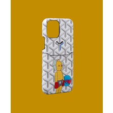 Dukkan Case Beyaz Kartlıklı Telefon Kılıfı - DK121 - Apple iPhone 16