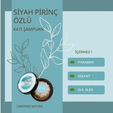 Laborem Natura Siyah Pirinç Özlü Katı Şampuan 50 gr