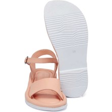 Tergan  Pudra Hakiki Deri Kadın Sandalet - K24Y1SN67413-A67