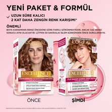 L'Oréal Paris Excellence Creme Saç Boyası - 6.32 Altın Açık Kahve