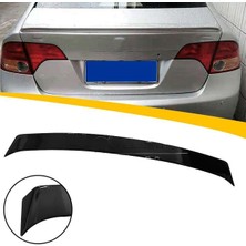 MKG Otomotiv Honda Civic Fd6 Anatomik Bagaj Üstü Spoiler Parlak Siyah Spoyler Plastik Ithal 2006-2011