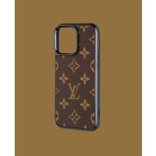 Dukkan Case Kahve Deri Telefon Kılıfı - DK178 - Apple iPhone 16 Pro Max