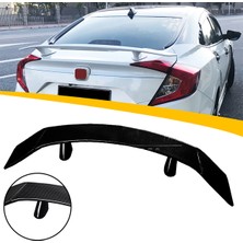 MKG Otomotiv Honda Civic Fc5 Ayaklı Spoiler Boyasız Spoyler Plastik Ithal 2016+