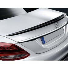 MKG Otomotiv Mercedes C W205 Amg Bagaj Üstü Spoiler Parlak Siyah Spoyler Plastik Ithal 2014-2019