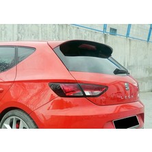 MKG Otomotiv Seat Leon Mk3 Spoiler Parlak Siyah Spoyler Plastik Ithal